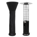 Sealey DG226 Dellonda Gas Patio Heater 13kW for Commercial & Domestic Use, Black, Supplied with Water-Resistant Cover