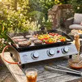 Sealey DG22 Dellonda 3 Burner Portable Gas Plancha