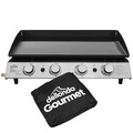 Sealey DG234 Dellonda 4 Burner Portable Gas Plancha & Cover