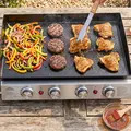 Sealey DG23 Dellonda 4 Burner Portable Gas Plancha
