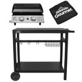 Sealey DG249 Dellonda 2 Burner Portable Gas Plancha, Cover & Trolley