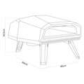 Sealey Dellonda Gas Pizza Oven with Water-Resistant Cover/Carry Bag & 12
