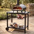 Sealey DG258 Dellonda Wood-Fired Pizza Oven, Pizza Peel, Cover & Plancha Trolley 14