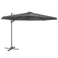 Sealey DG267 Dellonda Cantilever Parasol with 360° Rotation, Tilt & Cover 3m - Grey
