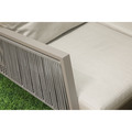 Dellonda Fusion Aluminium Outdoor Corner Sofa & Coffee Table Set 4pc