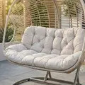 Sealey DG61 Dellonda Double Swinging Egg Chair with Cushion