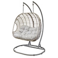 Sealey Dellonda Double Swinging Egg Chair with Cushion