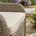 Sealey DG64 Dellonda Chester Rattan Wicker Outdoor Garden Dining Chairs 2pc