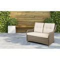 Sealey Dellonda Chester Rattan Wicker Outdoor 2-Seater Sofa