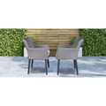 Sealey Dellonda Buxton Rattan Wicker Outdoor Chairs Set 2pc