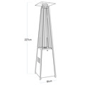 Sealey Dellonda Pyramid Gas Outdoor Garden Patio Heater 13kW Commercial & Home Use