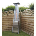 Sealey Dellonda 13kW Pyramid Gas Patio Heater 13kW Commercial/Garden Use - Stainless Steel