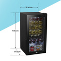 Sealey Baridi 28 Bottle Tabletop Wine Fridge & Cooler