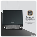 Sealey Baridi Square Island Cooker Hood 40cm - Black