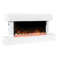 Baridi Wall Mounting Electric Fireplace with LED Flame Effect 46