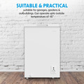 Sealey DH116 Baridi Freestanding Chest Freezer 99L Capacity - White