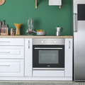 Baridi Integrated Fan-Assisted Electric Oven 60cm 55L Capacity - Black/Stainless Steel