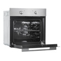 Baridi Integrated Fan-Assisted Electric Oven 60cm 55L Capacity - Black/Stainless Steel