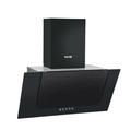 Sealey DH129 Baridi Angled Chimney Cooker Hood with Carbon Filters & LED Lamp - Black Glass
