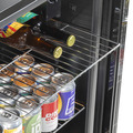 Baridi Wine, Beer & Drinks Fridge 85L Capacity - Black