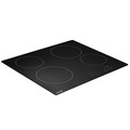 Sealey DH131 Baridi Integrated Ceramic Hob with 4 Cooking Zones 60cm - Black Glass