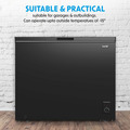 Sealey DH151 Baridi Freestanding Chest Freezer 199L Capacity - Black