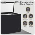 Sealey DH151 Baridi Freestanding Chest Freezer 199L Capacity - Black