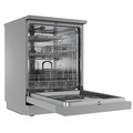 Sealey DH167 Baridi Regular Sized Freestanding Dishwasher 60cm Wide 14 Place Settings - Silver