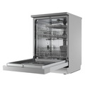 Sealey DH167 Baridi Regular Sized Freestanding Dishwasher 60cm Wide 14 Place Settings - Silver