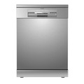 Sealey DH167 Baridi Regular Sized Freestanding Dishwasher 60cm Wide 14 Place Settings - Silver