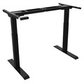Sealey Dellonda Dual Motor Ultra-Quiet Desk Frame with Digital Controls 100kg Capacity - Black