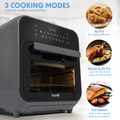 Baridi Steam Air Fryer Oven 15L Capacity