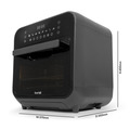 Baridi Steam Air Fryer Oven 15L Capacity