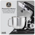 Sealey DH173 Baridi 1500W Stand Mixer with Accessories 6L - Black