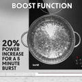 Sealey DH176 Baridi Integrated Induction Hob with 4 Cooking Zones 60cm 6800W Output