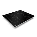 Sealey DH178 Baridi Integrated Induction Hob with 4 Cooking Zones & Bridge Zone 60cm 2800W Output