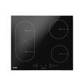 Sealey DH178 Baridi Integrated Induction Hob with 4 Cooking Zones & Bridge Zone 60cm 2800W Output
