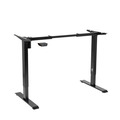 Sealey DH17 Dellonda Single Motor Ultra-Quiet Adjustable-Height Desk Frame 70kg Capacity - Black