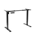 Sealey DH18 Dellonda Single Motor Ultra-Quiet Adjustable-Height Desk Frame with Digital Control Panel 70kg Capacity - Black