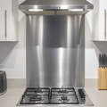 Sealey DH193 Baridi Splashback for Cooker Hoods 60 x 75cm - Stainless Steel