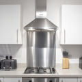 Sealey DH193 Baridi Splashback for Cooker Hoods 60 x 75cm - Stainless Steel