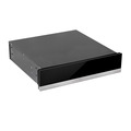 Baridi Integrated Warming Drawer 60cm - Black/Stainless Steel