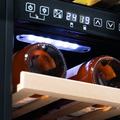 Baridi 17 Bottle Slim Wine Fridge & Cooler 30cm