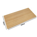 Sealey DH20 Dellonda Rectangular Desktop 1400 x 700mm - Oak