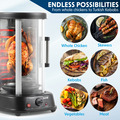 Sealey DH216 Baridi Vertical 360� Rotisserie Smokeless Grill 21L Capacity