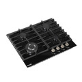 Sealey DH226 Baridi Gas Hob with 4 Cooking Zones 60cm - Black