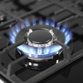 Sealey DH226 Baridi Gas Hob with 4 Cooking Zones 60cm - Black