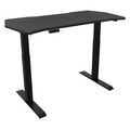 Sealey Dellonda Carbon Fibre Effect Electric Height Adjustable Standing Desk, 1400 x 700mm Dual Motor 100kg