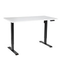 Sealey DH244 Dellonda White Electric Height Adjustable Standing Desk with Memory, Quiet, 1400x700mm