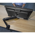 Sealey DH24 Dellonda Adjustable Single Monitor Arm with 360� Rotation - Black
